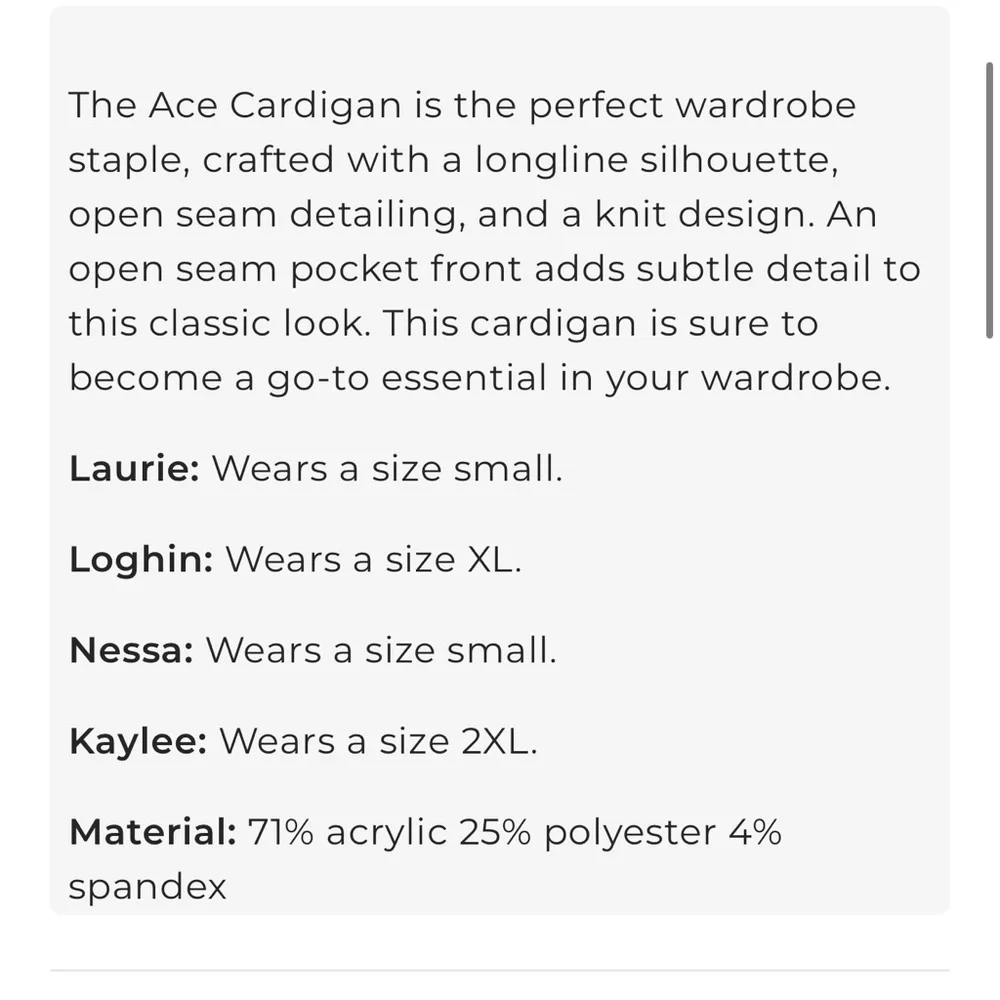 Ace Cardigan by Lily & Lottie - Picture 7 of 7